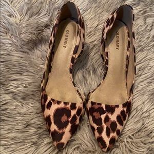 Old navy cheetah heels